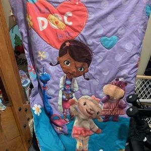 Doc mcstuffins toddler size bedding